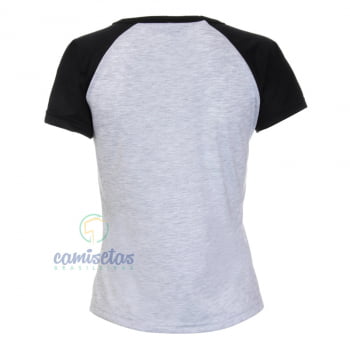 BABY LOOK RAGLAN Manga Curta