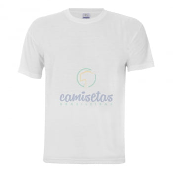 camiseta branca para sublimação